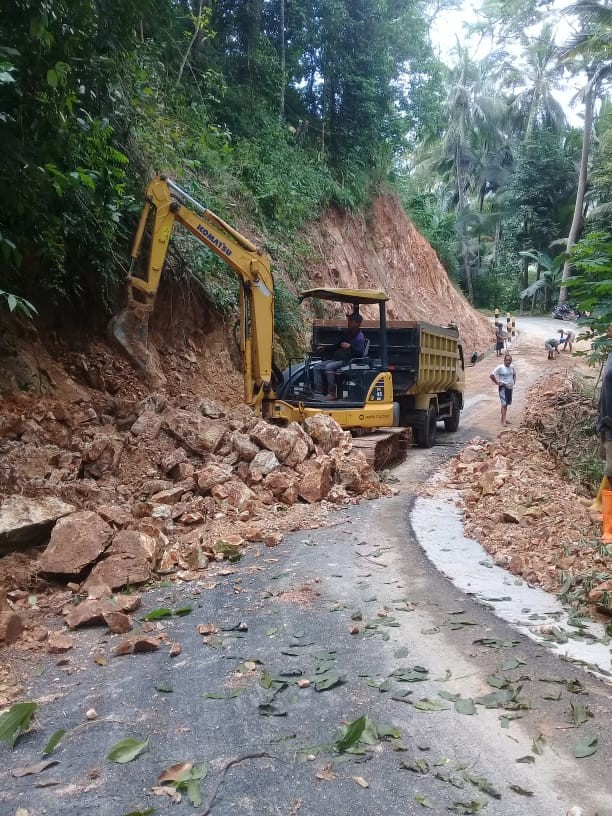 Tanah Longsor di Desa Sokoagung