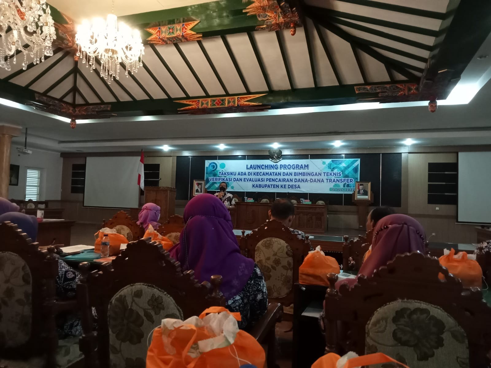 Launching Program TAKSIKU ada di Kecamatan dan Bimtek