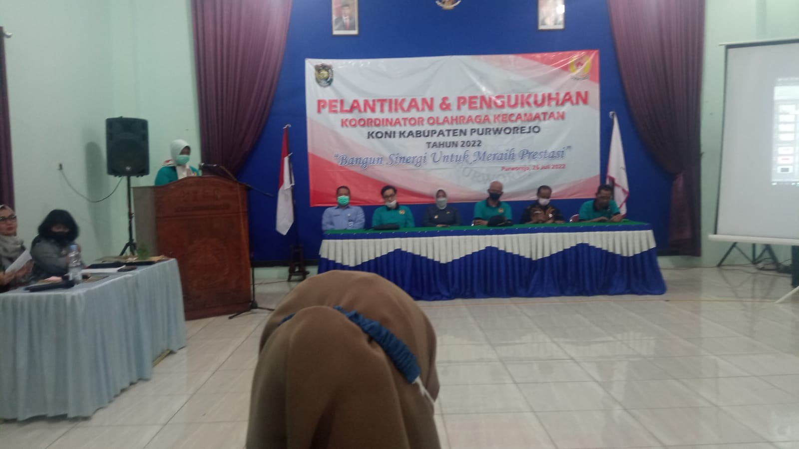 Pelantikan dan Pengukuhan Koordinator Olahraga Kecamatan