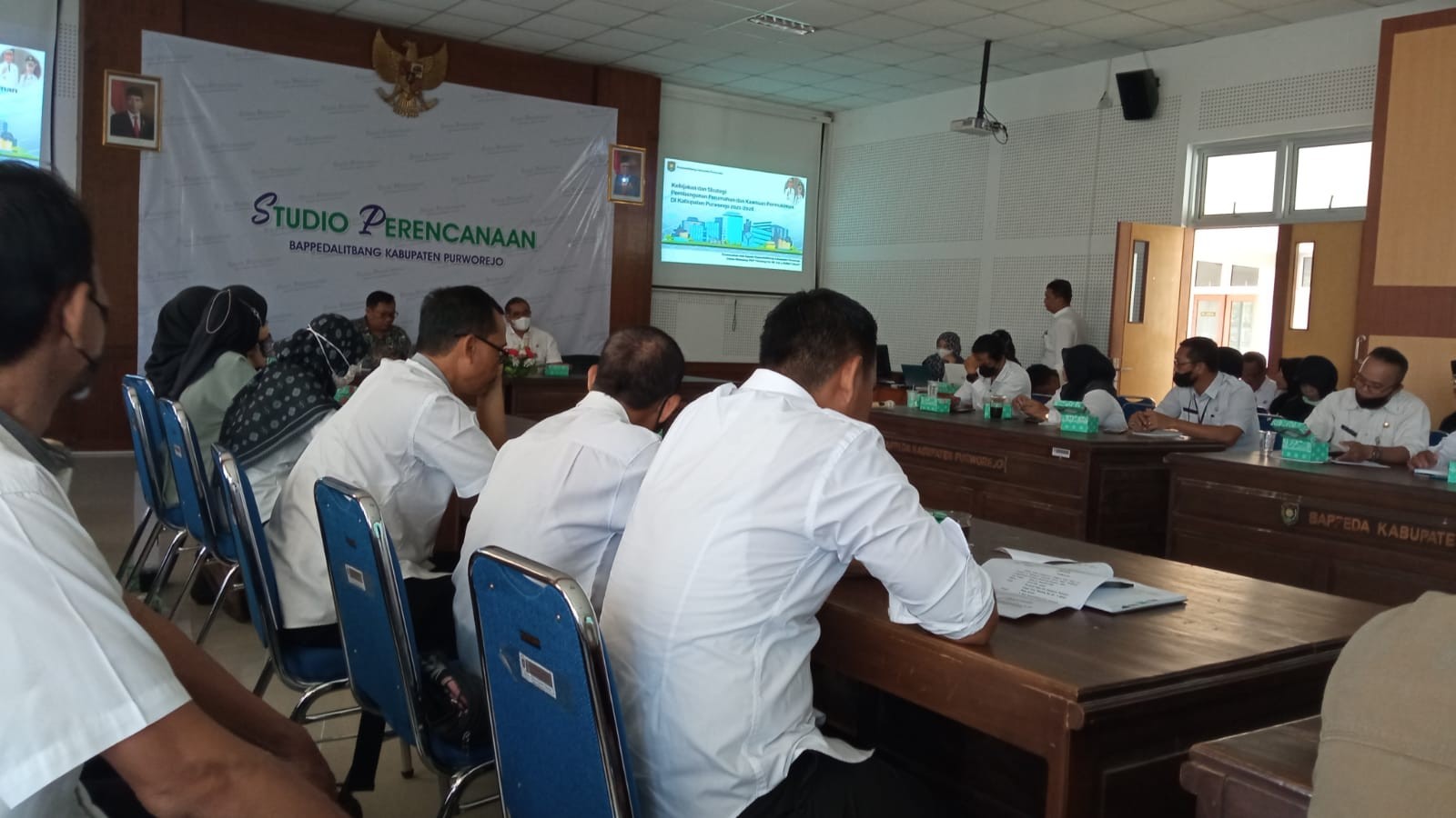 Workshop PKP di Ruang Bappedalitbang  Kabupaten Purworejo