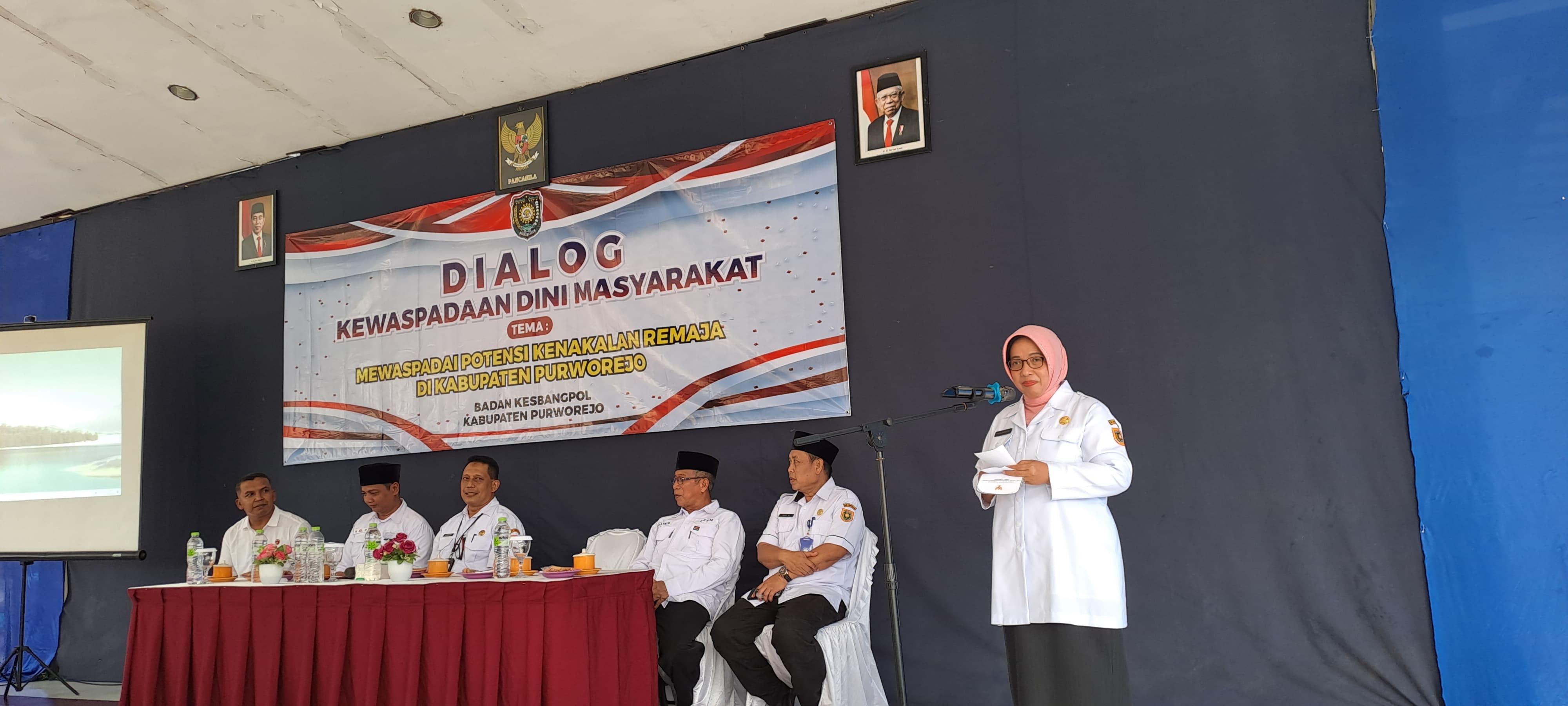 Dialog Kewaspadaan Dini Masyarakat Oleh Bakesbangpol Kabupaten Purworejo