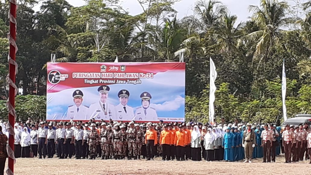 Upacara Hari Pahlawan tingkat Provinsi Jawa Tengah