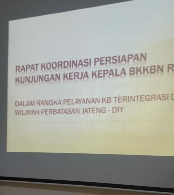 Rakor Persiapan Kunjungan Kerja