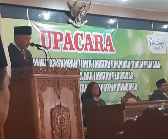 Pengambilan Sumpah Jabatan