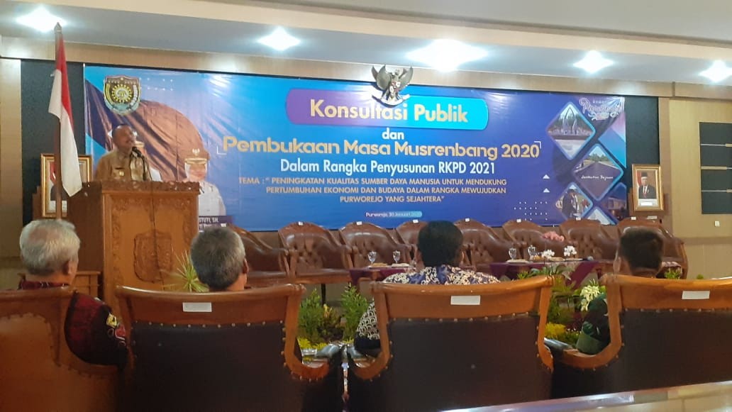 Konsultasi Publik dan Pembukaan Musrenbang