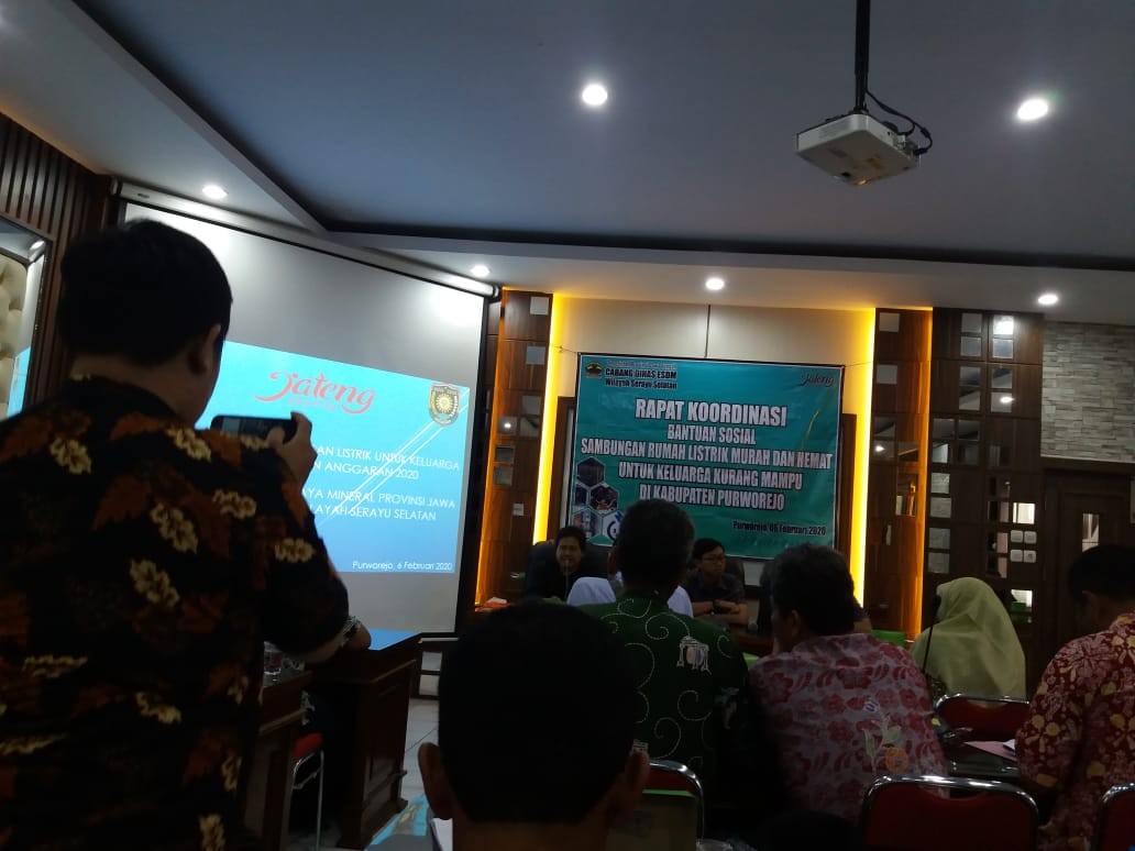 Rakor Bantuan Listrik Murah