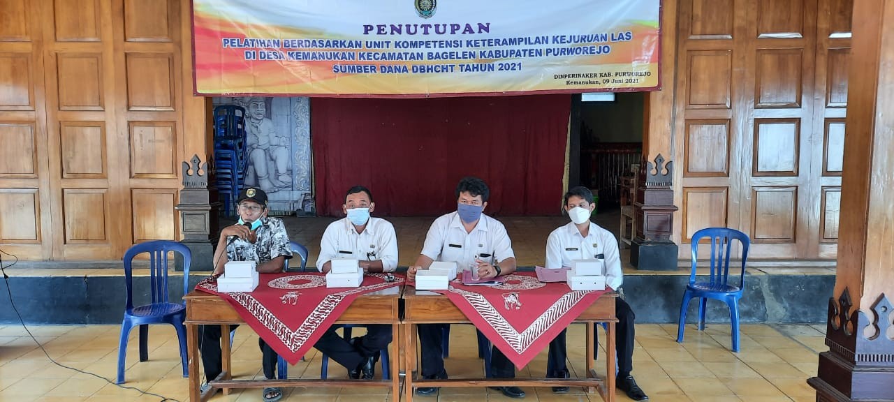 Penutupan Pelatihan ketrampilan 