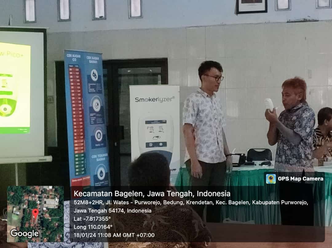 Dinas Kesehatan Kabupaten Purworejo Selenggarakan Sosialisasi Kawasan Tanpa Rokok