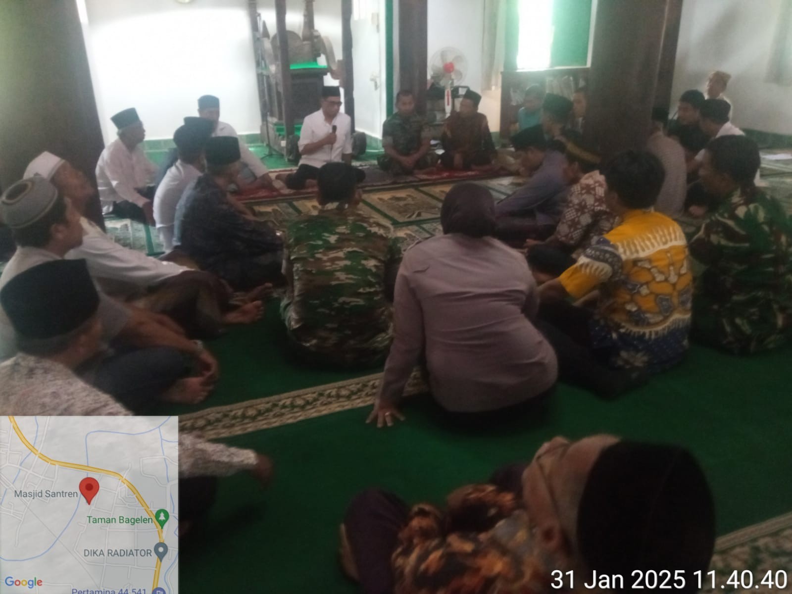 Mantan Menteri Perhubungan Budi Karya Sumadi Kunjungi Masjid Santren, Gelar Dialog dengan Camat Bagelen dan Masyarakat