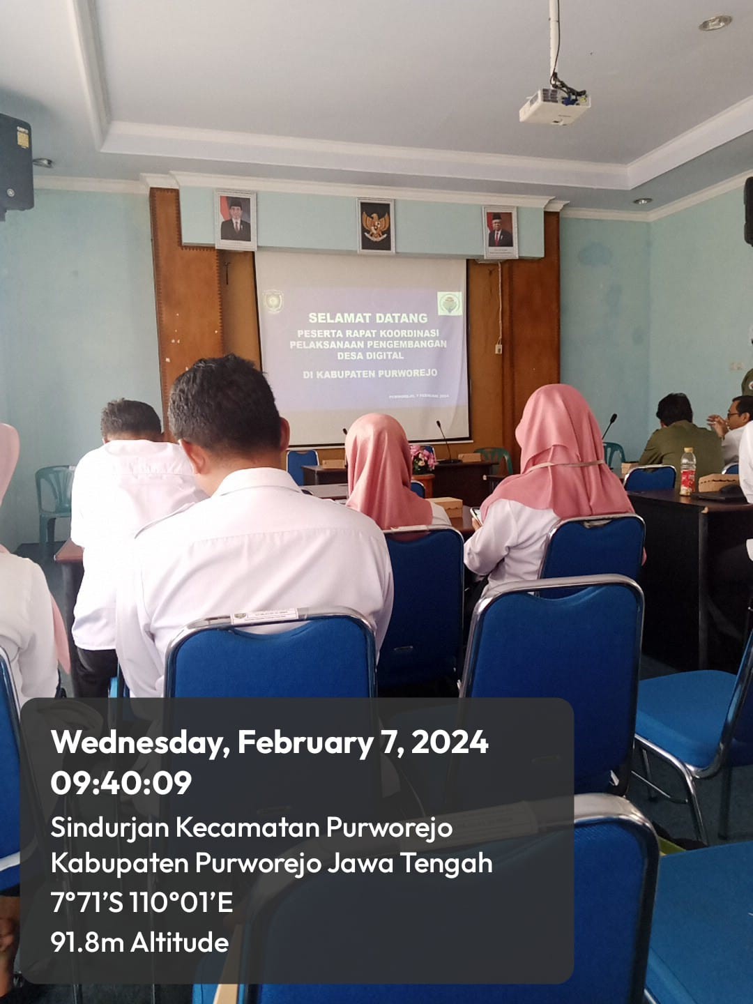 Hadiri Rapat Koordinasi Pengembangan Desa Digital Tahun 2024