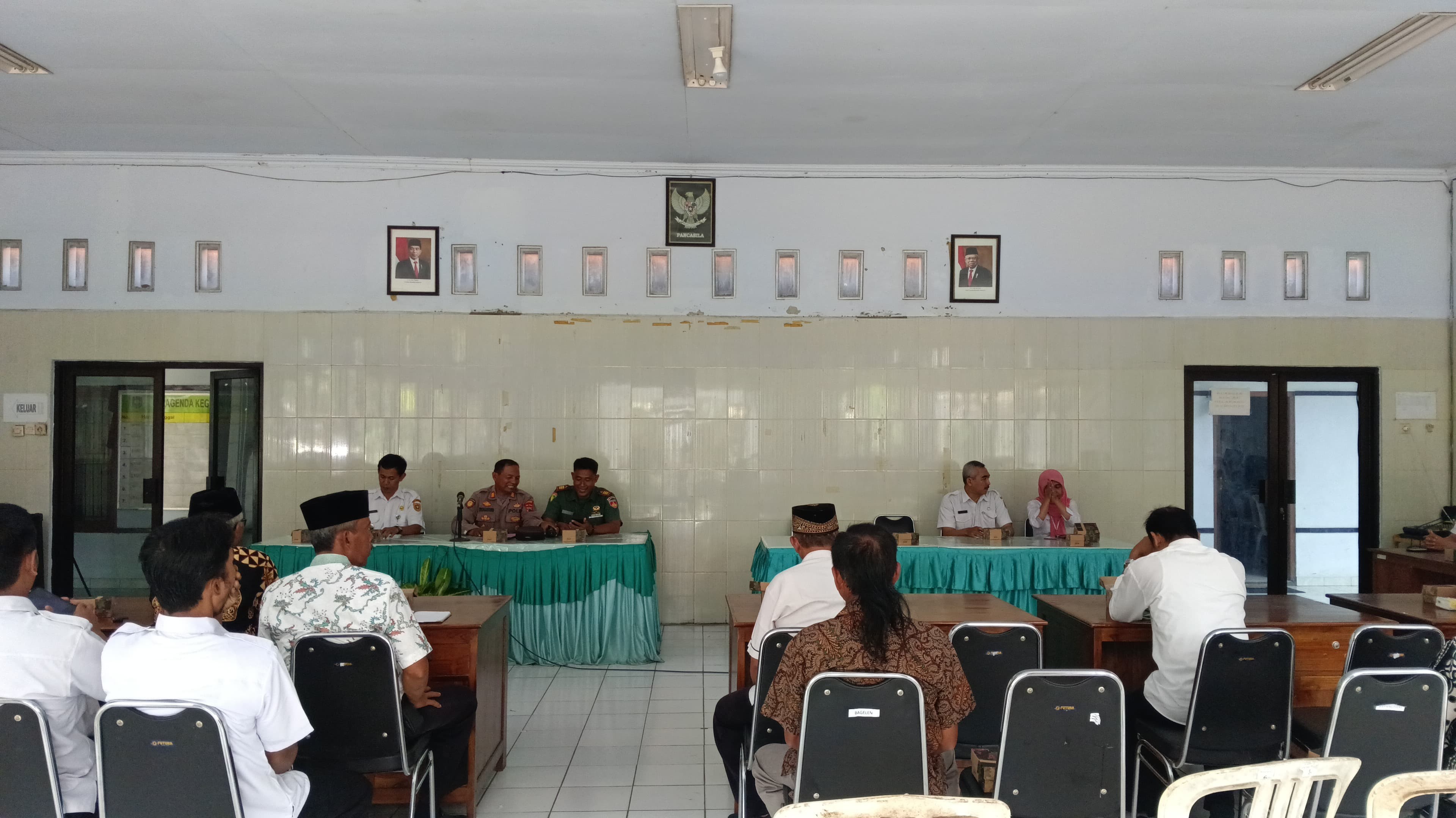 Rapat Forum Komunikasi Pimpinan Kecamatan Bagelen tahun 2024