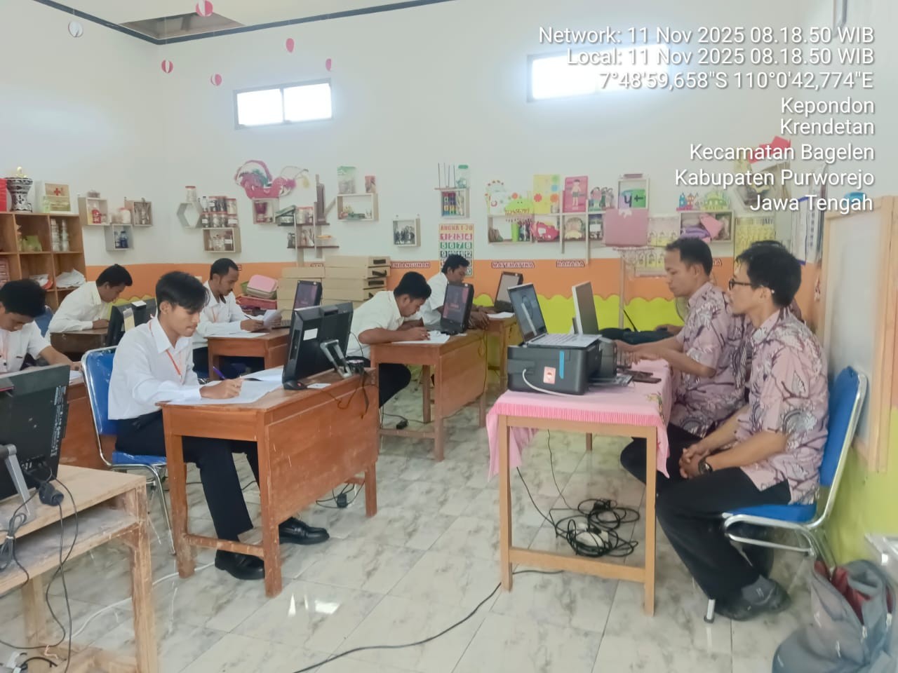 Plt Kasi Pemerintahan Kecamatan Bagelen Hadiri Pelaksanaan Seleksi Perangkat Desa Bagelen