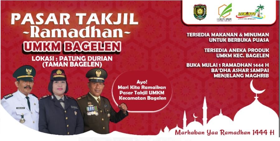 Pasar Takjil Ramadhan UMKM Bagelen