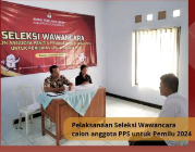 Seleksi Wawancara Calon Anggota PPS Kecamatan Bagelen Untuk Pemilu 2024 